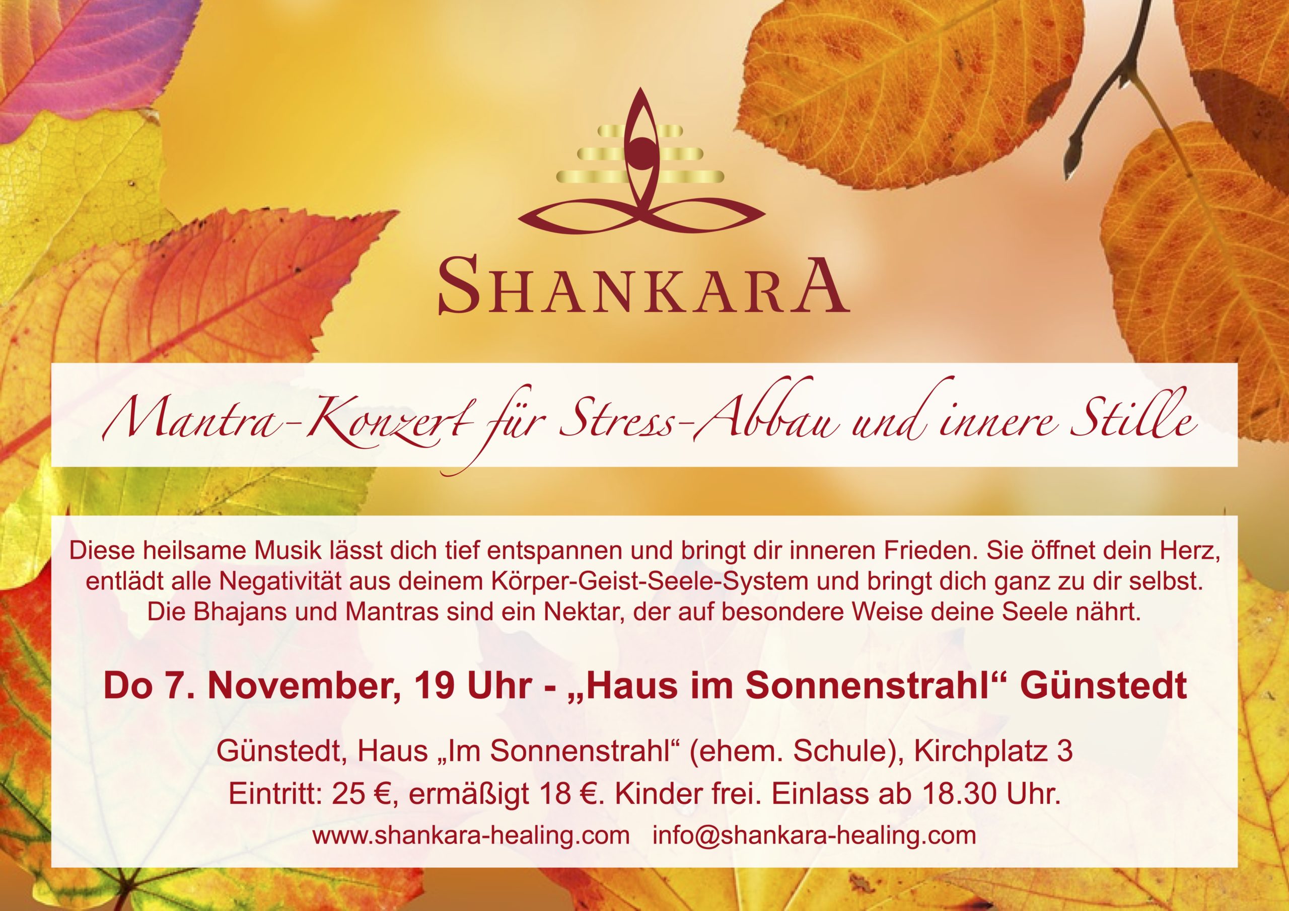 Konzert für die Seele mit Bhajans und Mantras