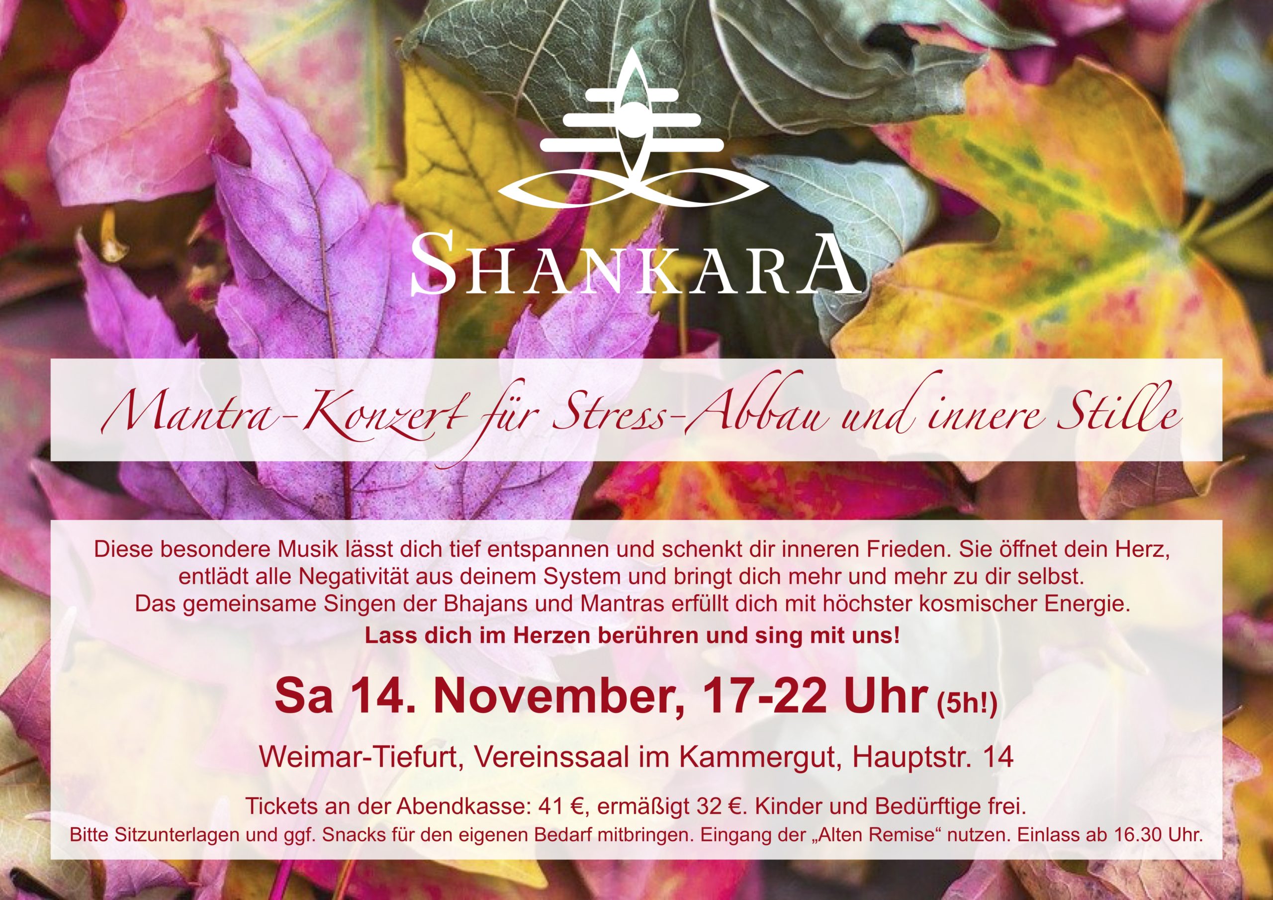 Mantra-Konzert für Stress-Abbau und innere Stille (5h!!)